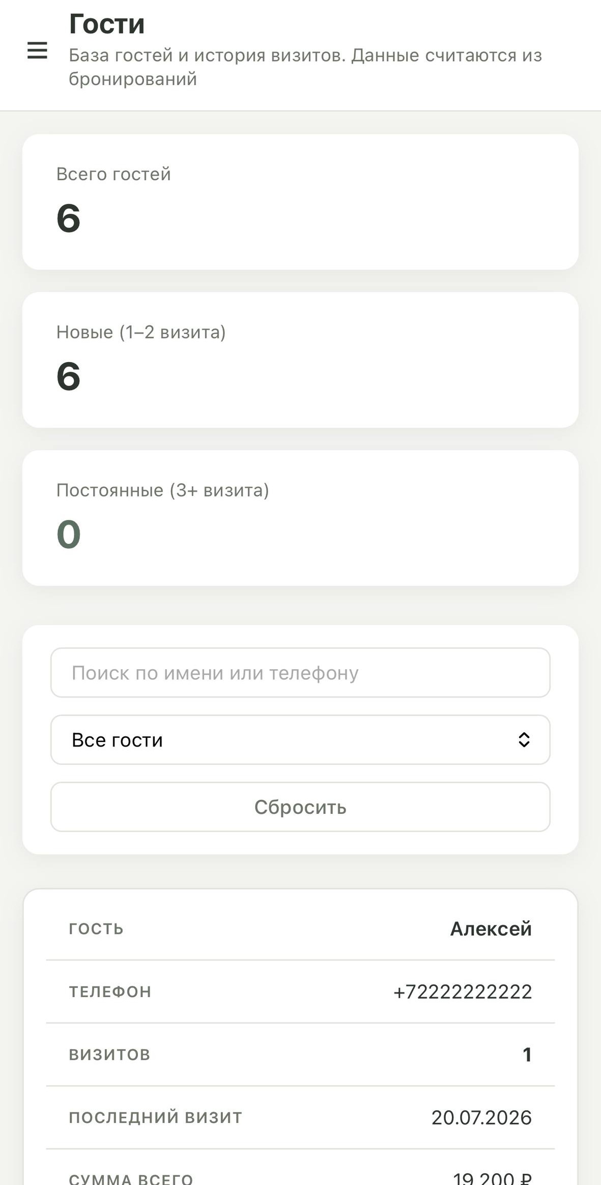База гостей Хан‑Гэр